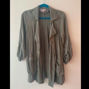 Army green jacket